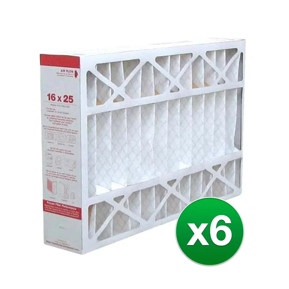Air - MERV Filter 11 FC100A1029 Pack) Replacement For 16x25x4 (6 AC Honeywell