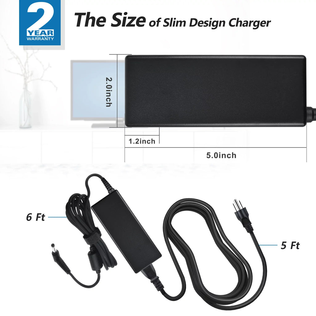 Solar Goal 1250 p/n: Cord Replacement Compatible Power Generator PwrON Zero Yeti for Adapter AC Supply 31901