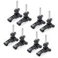 Down Plastic Reinforced Mini Hold Steel ¾ DuBois T x 51045-P4 3-3/4" 8PK with Track Clamps Clamps Woodworking T-Bolts, Series,