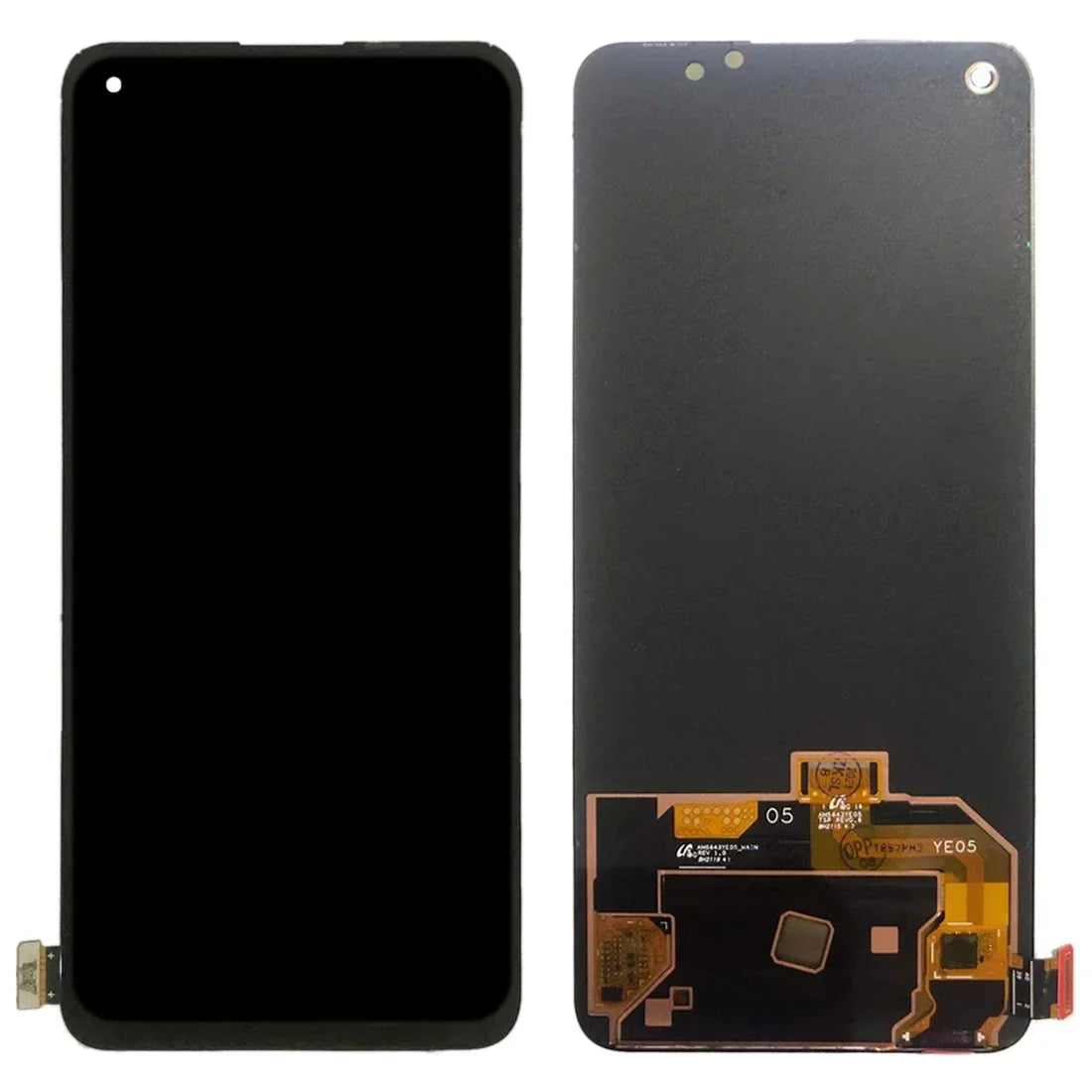 2 Parts 5G Cellphone OnePlus Original with Nord Digitizer 2021 Screen Assembly For (Black) Full LCD Repair