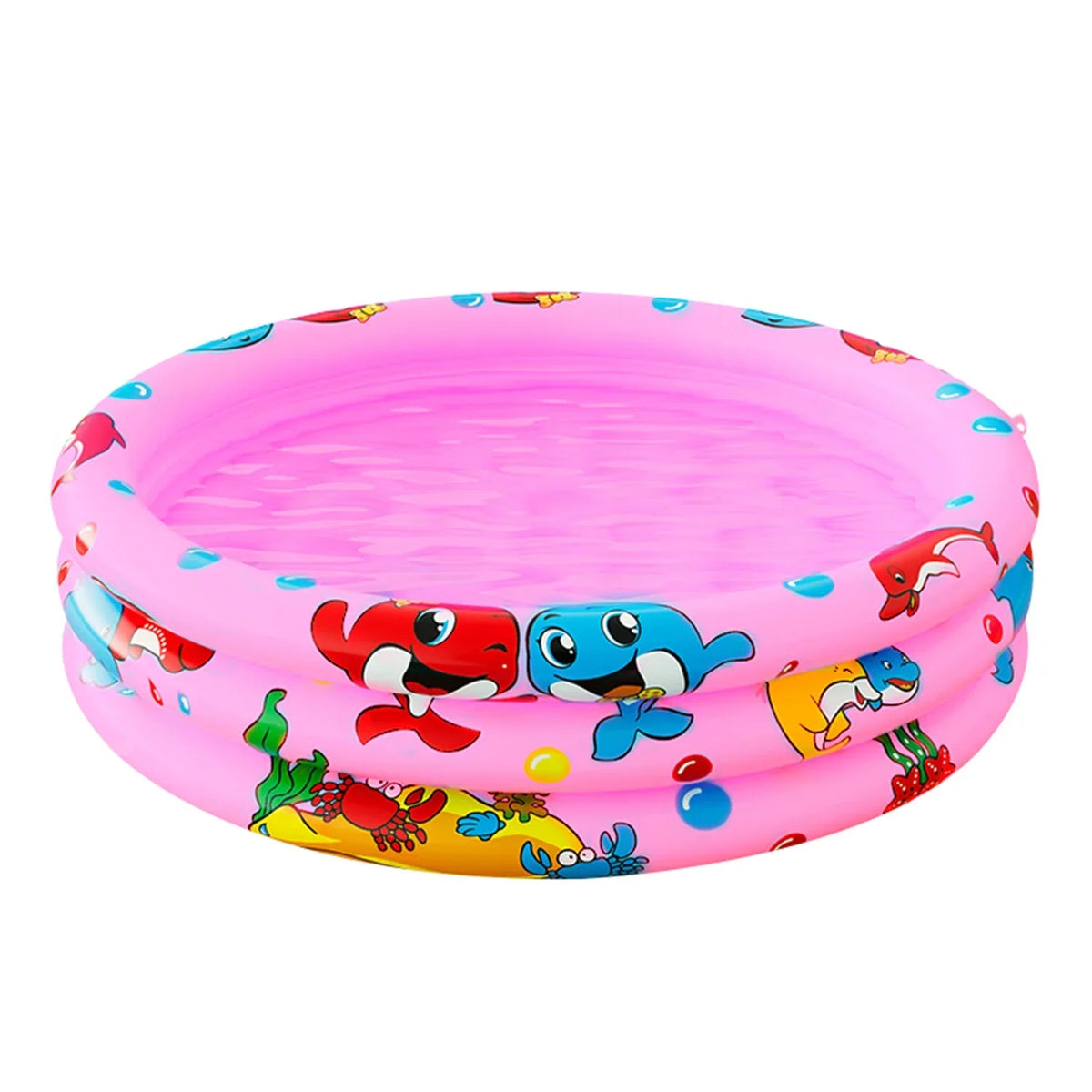 3 47"x12" liquid Kiddie Indoor&exterior Paddling Center Swimming Play inflatable Toddler Inflatable Ring Round Kids, Swimming Portable for Pools, Baby Pool Pool Kids/Girls/Boys,Pink Game for