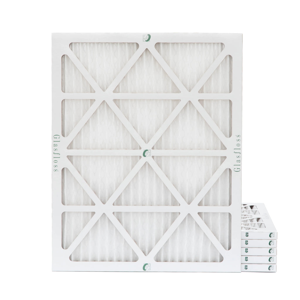Pleated 13 Air Furnace Pack Merv Industries. Filters 18x20x1 Glasfloss 6 by AC