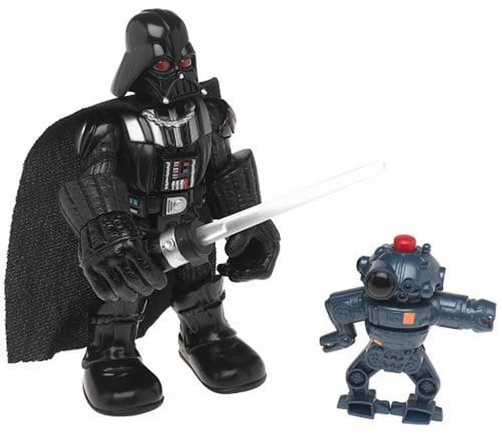 wars star vader by darth jedi force figure playskool