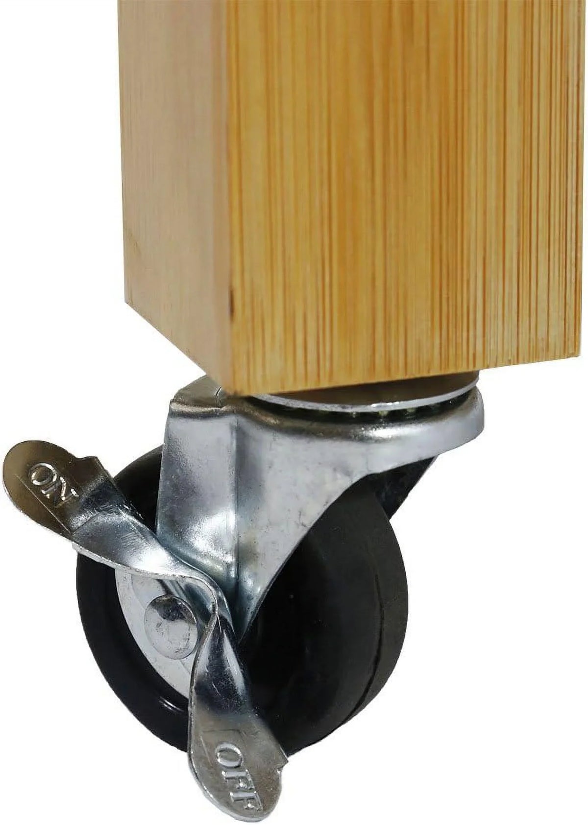 Cart Rolling Prepping Trolley Island With On Kitchen Rack, Butcher Block Food Casters, Wheels, Locking Towel Wood Cart Bamboo Drawers Shelves,
