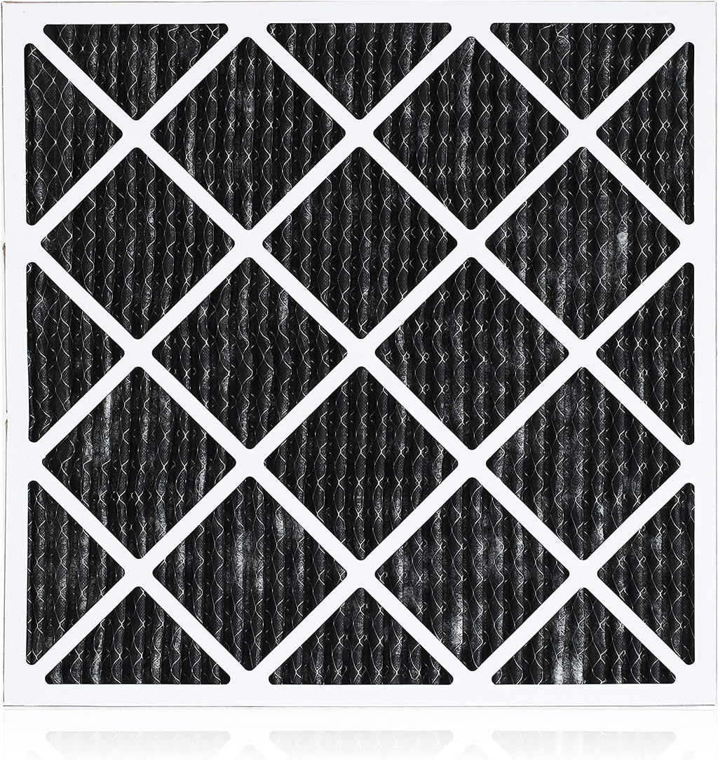 HVAC AC Filters MERV Furnace Activated Filterbuy 12x12x1 (4-Pack) Odor with Carbon Air Pleated Eliminator 8