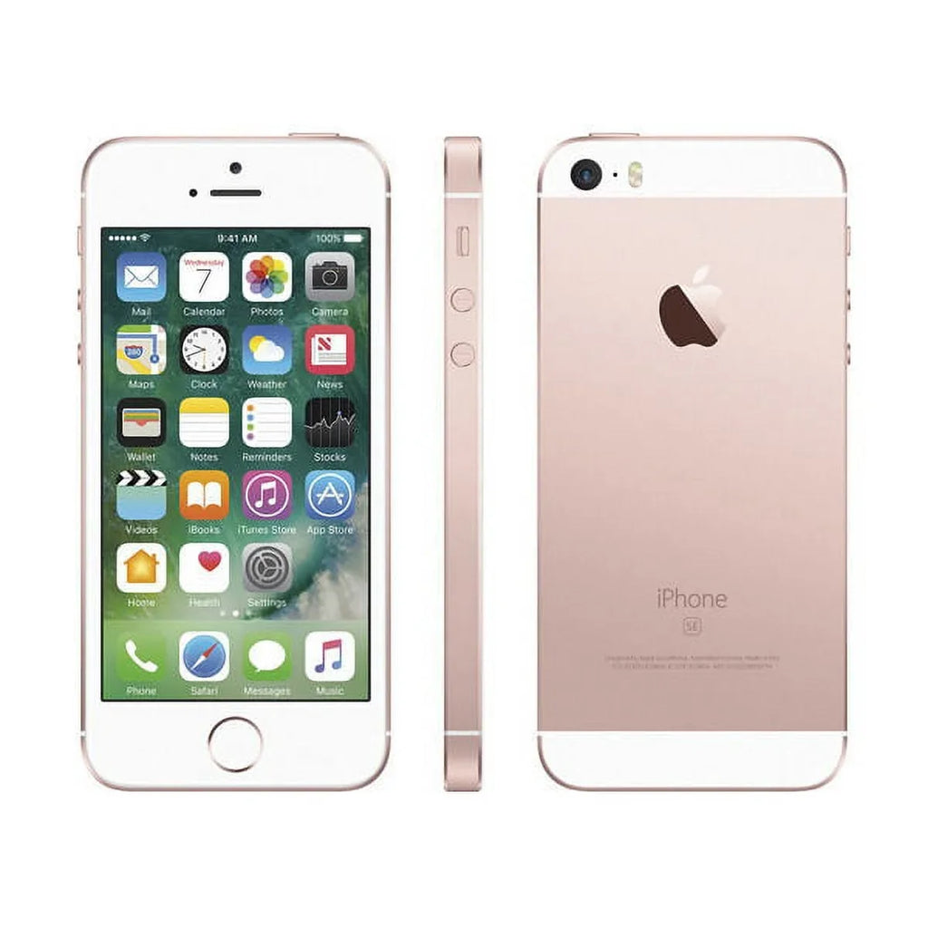 Gold/White) Gold Unlocked Black Rose (Rose 16GB Smartphone Silver SE GSM Restored iOS iPhone (Refurbished) Gold