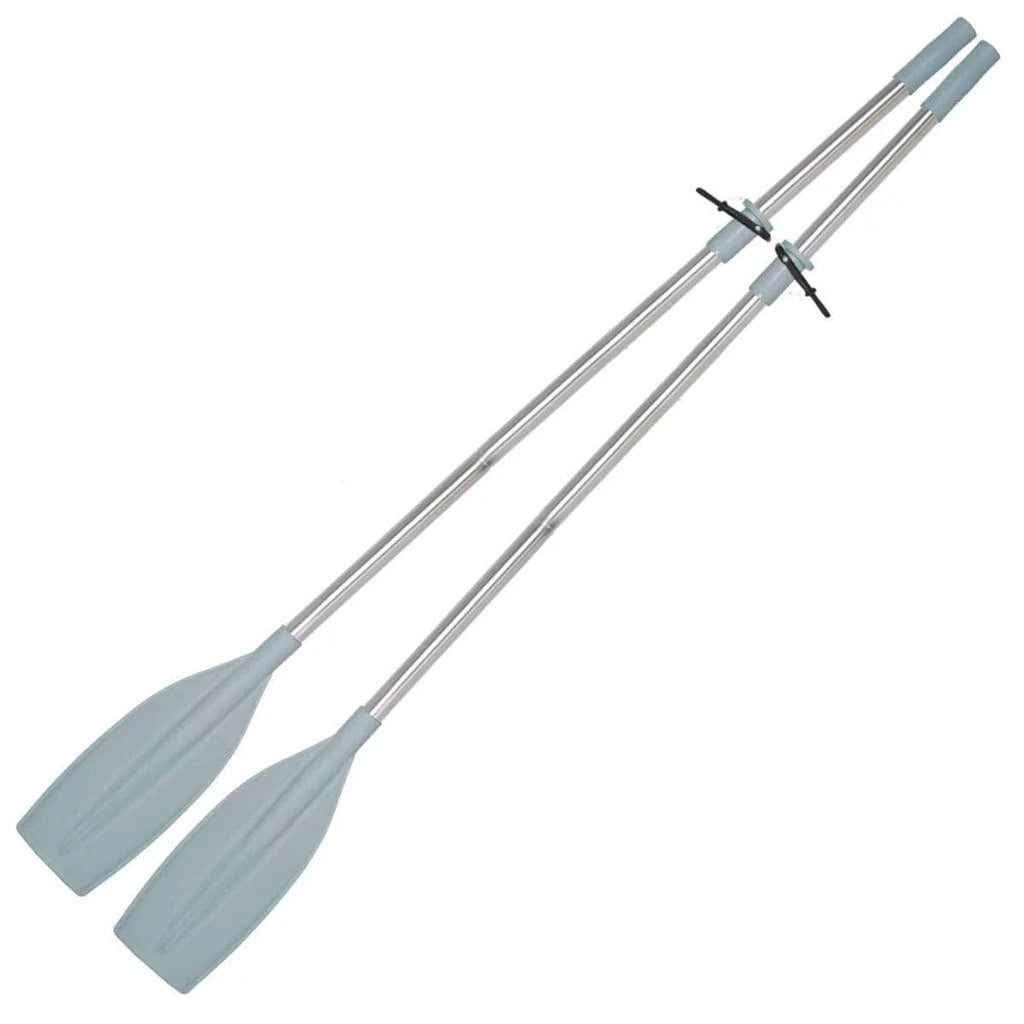 / Piece Shaft - with Pair Canoe - Aluminum 6" - - Stops Split with 2 6' Detachable Oceansouth Kayak Length Locks Oars