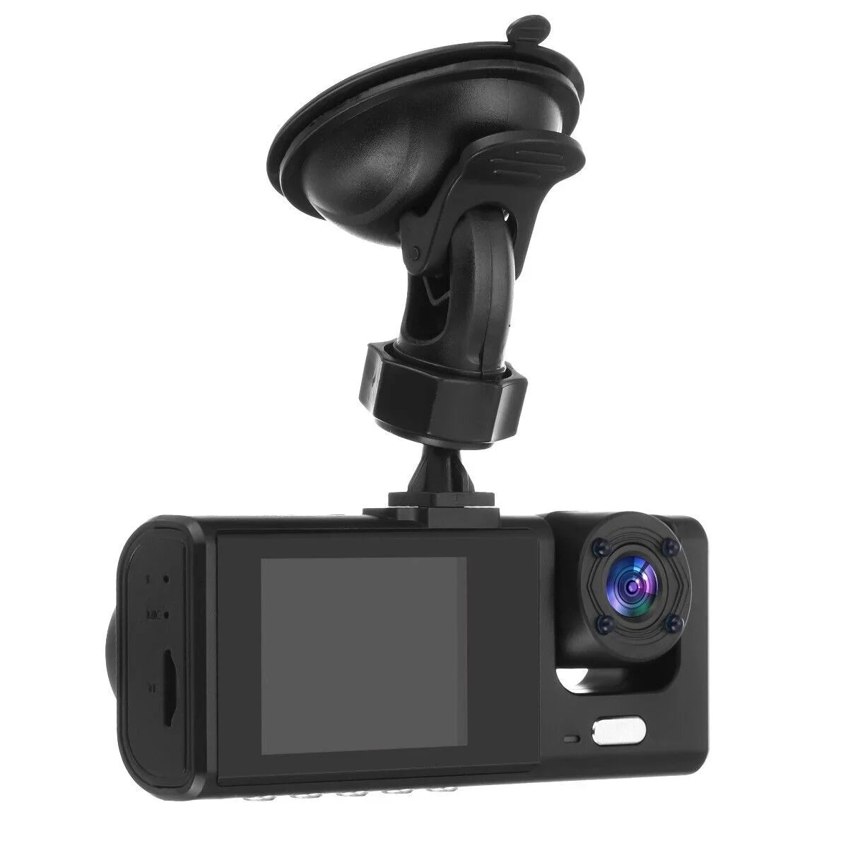 Car Recorder 1080P G-sensor Dash Lens Camera Dual Front/Rear/Inside Video Cam
