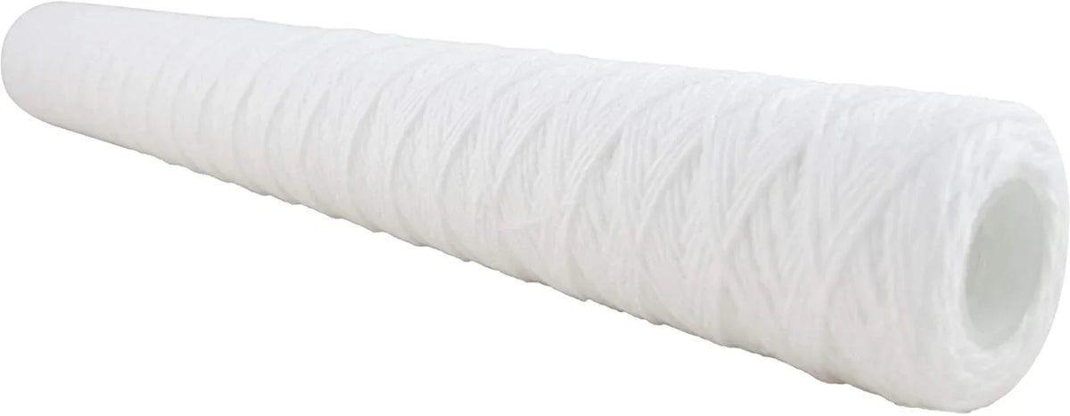 (Case SP-CW100-20 String-Wound Cartridge Micron Sediment Filter of liquid 100 20) SpiroPure SWC-25-20100 20x2.5 Polypropylene