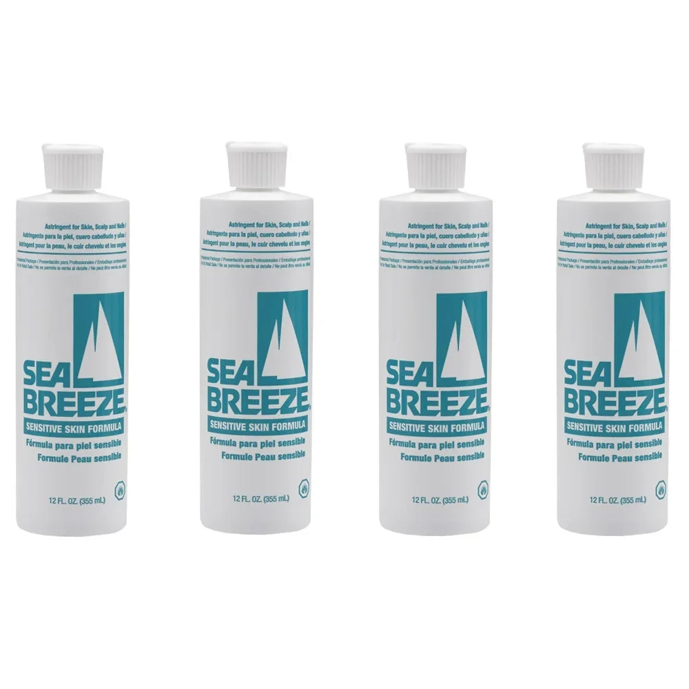 Skin, 12 Breeze Astringent 4 Sea Barber x SKIN Scalp & Nails oz SENSITIVE HP-SEP0405