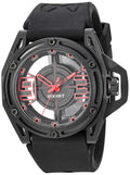 Steel and Color:Black Quartz 2X1-004) Watch, Casual (Model: Stainless Silicone NYC'