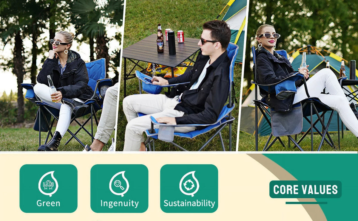 comfort Luxurious our for unmatched enthusiasts. Camping for Indulge XXL Big - premium in chair with exterior Chair - - 40"x8.5"x8" Tall 14.55 XXL People