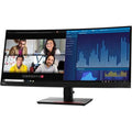 Screen Monitor, UW-QHD Black 34" ThinkVision Class Curved LCD 21:9, Raven P34w-20